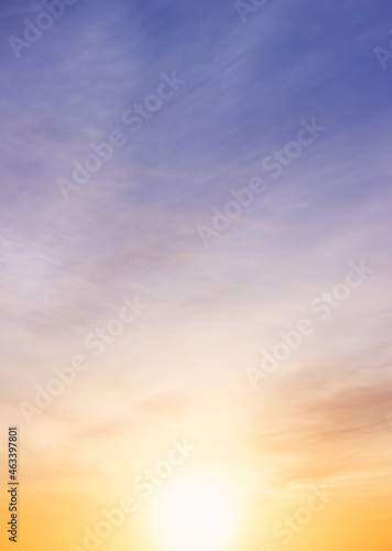 sunset in the sky vertical background  © Nature Peaceful 