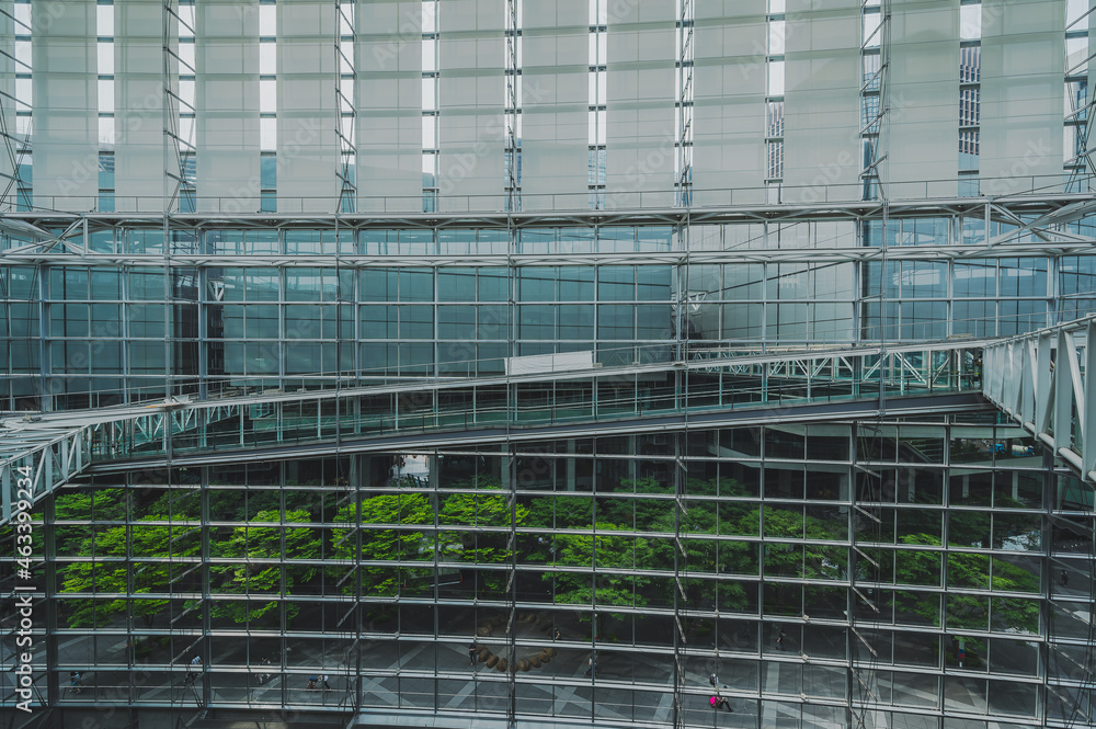 Obraz premium 窓と通路