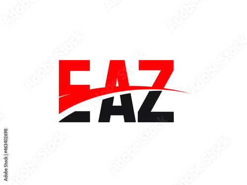 EAZ Letter Initial Logo Design Vector Illustration