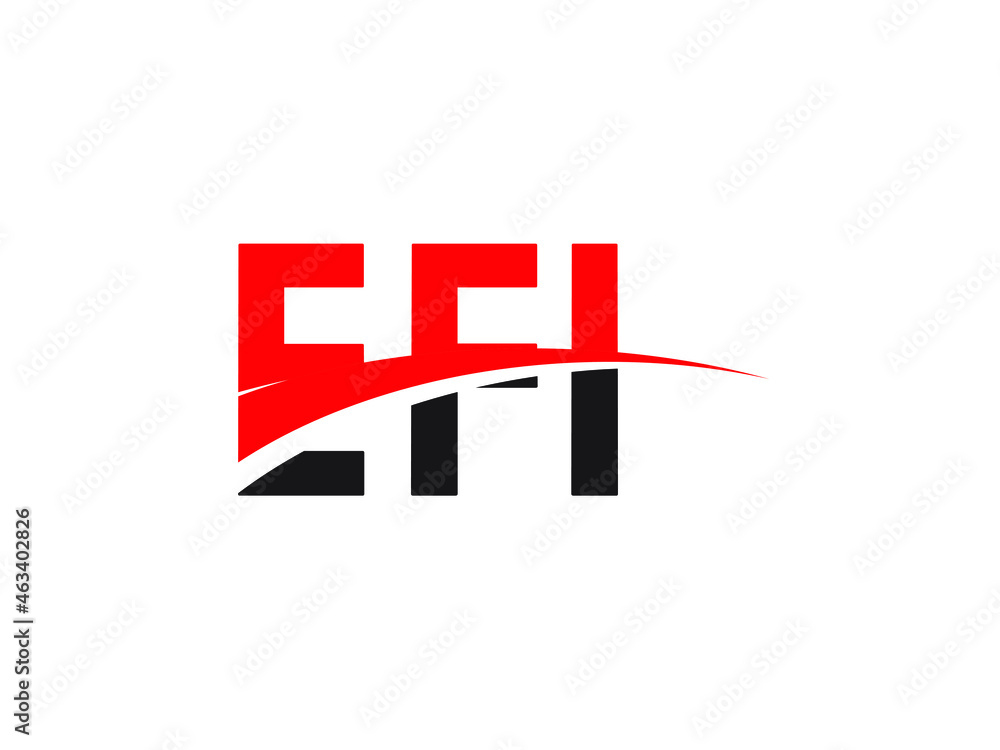 EFI Letter Initial Logo Design Vector Illustration EFI Letter Initial Logo Design Vector Illustration