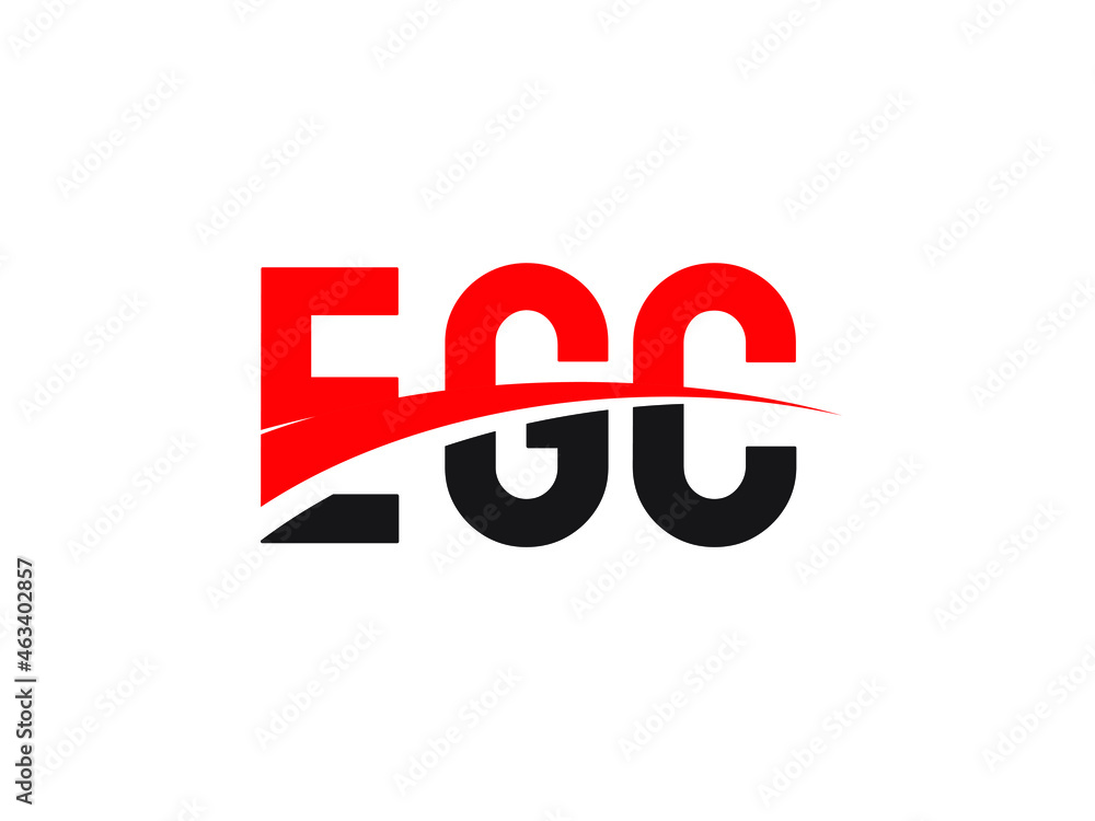 EGC Letter Initial Logo Design Vector Illustration EGC Letter Initial Logo Design Vector Illustration