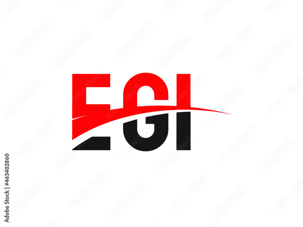 EGI Letter Initial Logo Design Vector Illustration EGI Letter Initial Logo Design Vector Illustration