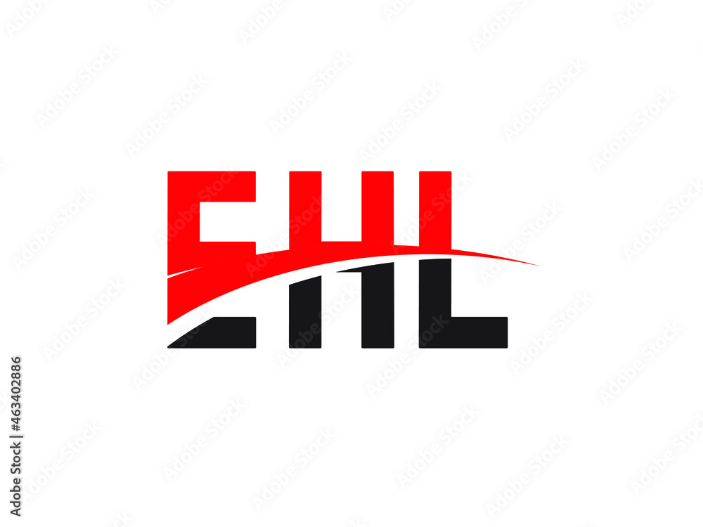 EHL Letter Initial Logo Design Vector Illustration