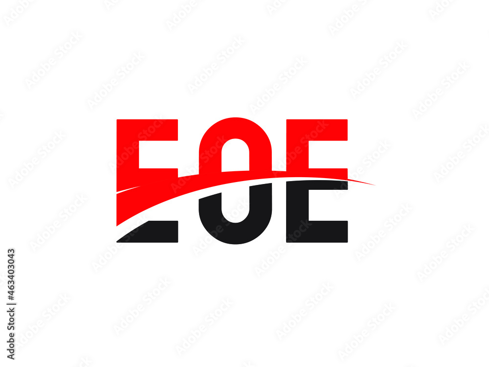 EOE Letter Initial Logo Design Vector Illustration EOE Letter Initial Logo Design Vector Illustration