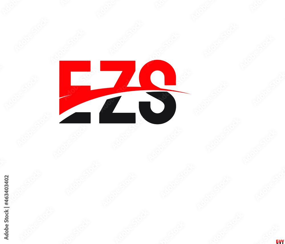 EZS Letter Initial Logo Design Vector Illustration EZS Letter Initial Logo Design Vector Illustration