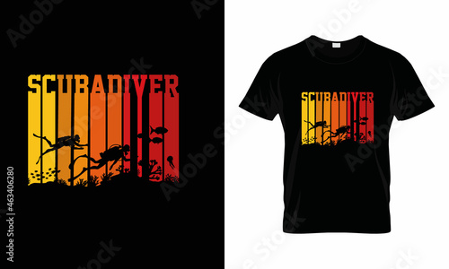 Scuba diver Best T-shirts design