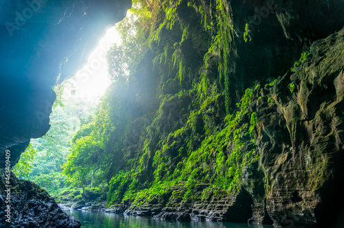 Fotografia Pangandaran green canyon