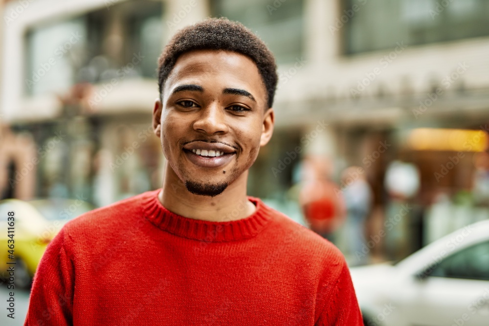Handsome african american man outdoors Handsome african american man outdoors