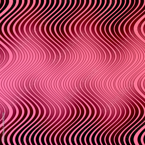 linee ondulati metallizzati rosa sfumatura