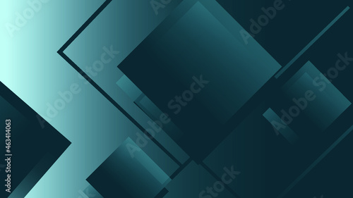 Abstract Blue Background with Lines