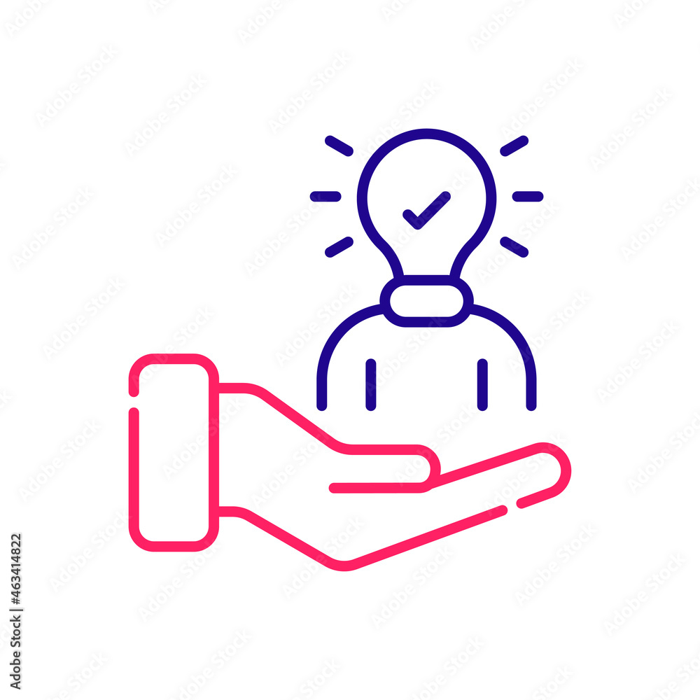 Experts opinion vector 2 colour icon style illustration. EPS 10 file Experts opinion vector 2 colour icon style illustration. EPS 10 file