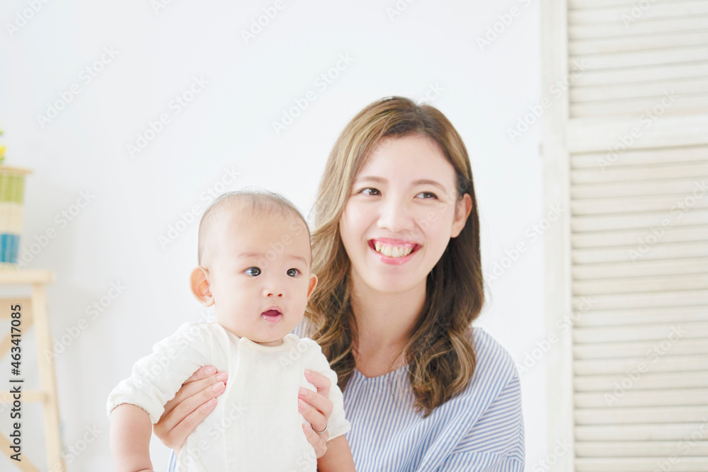 ポートレート 母親と赤ちゃん ポートレート 母親と赤ちゃん