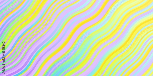 Light Multicolor vector texture with wry lines.