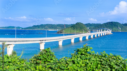 Wallpaper Mural 下関市の角島大橋の絶景 Torontodigital.ca