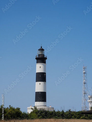 chassiron  lighthouse at rest on a day without cloud © Aurlie