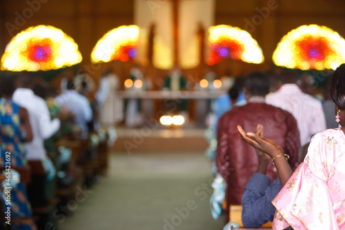 Faitn and religion. Catholic church. photo