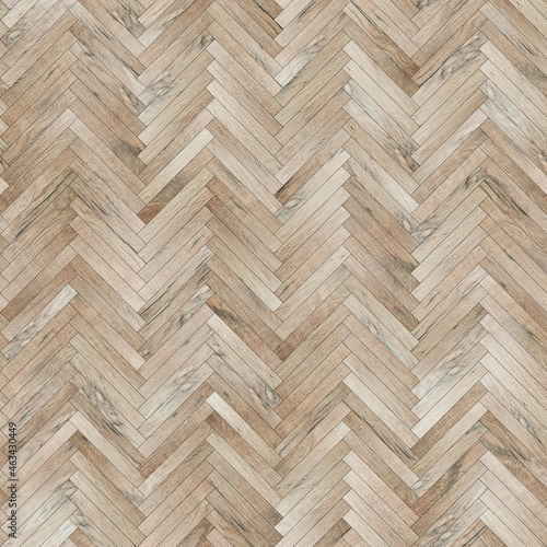 light herringbone wood parquet diffuse Map texture. Seamless Texture.