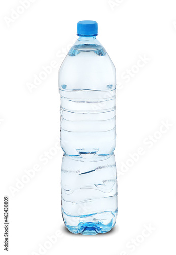 large plastic bottle with spring water