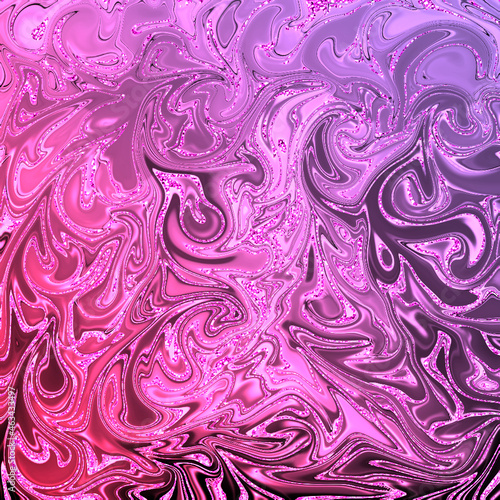 stoffa designtessuto onde rilievo sfumatura rosa viola strigliature oro