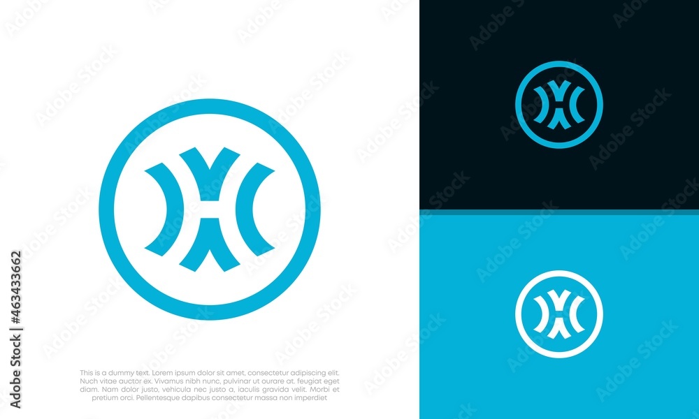 Initial H logo design. Innovative high tech logo template. Initial H logo design. Innovative high tech logo template.