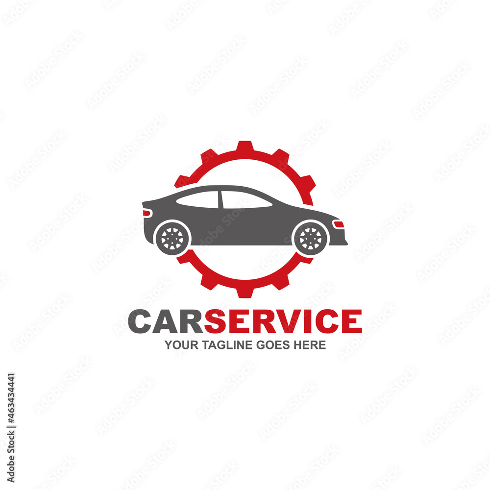 Car repair simple flat logo vector illustration Car repair simple flat logo vector illustration