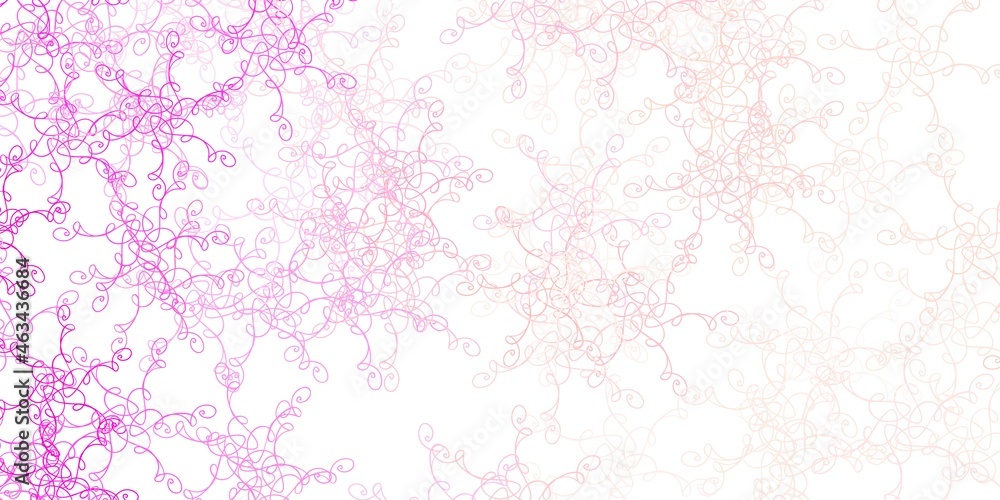 Light Pink vector layout with curves. Light Pink vector layout with curves.