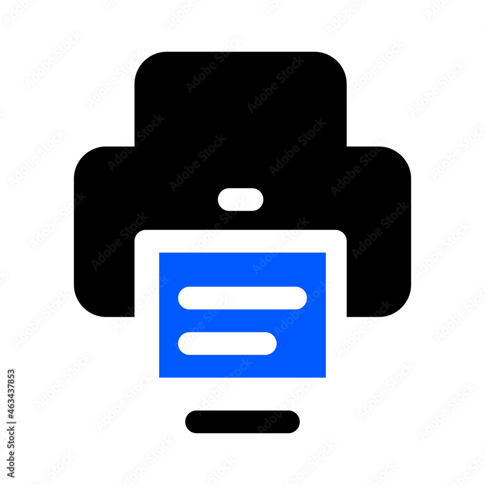 Printer machine icon Printer machine icon