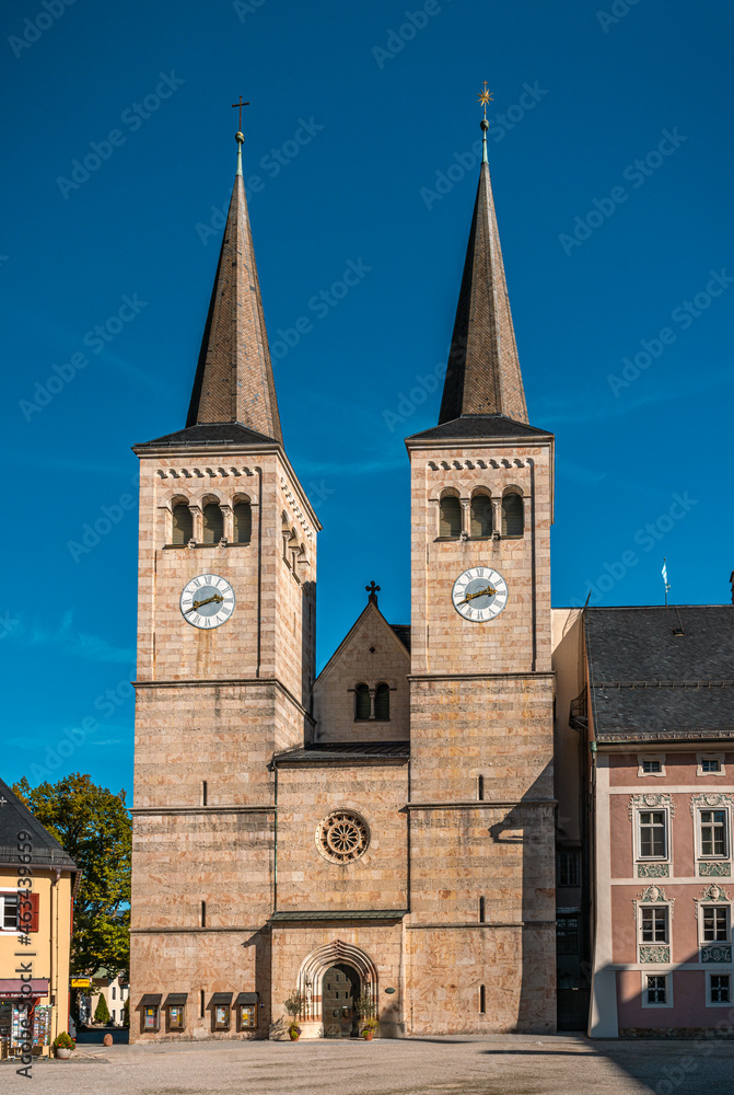 Fototapeta premium Kirche Berchtesgarden