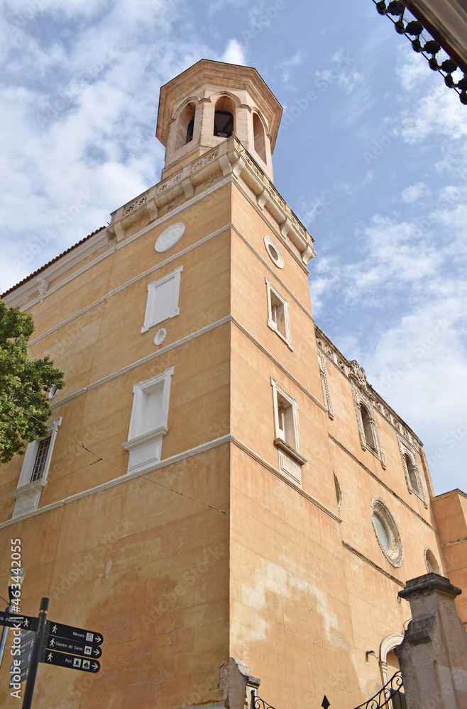 Iglesia de Santa María en Mahón Menorca España