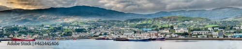 The skyline of Killybegs in County Donegal - Ireland - All brands and logos removed © Lukassek