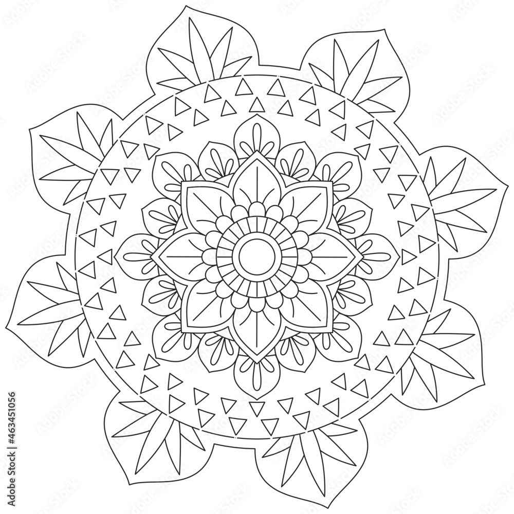 Leaf Flower Petal Coloring Mandala Art Simple Graphic Shape Vector Floral Oriental Outline Vintage Decorative Elements Pattern Illustration Islam Arabic Indian Turkish Mystic Religion Morals Lotus Leaf Flower Petal Coloring Mandala Art Simple Graphic Shape Vector Floral Oriental Outline Vintage Decorative Elements Pattern Illustration Islam Arabic Indian Turkish Mystic Religion Morals Lotus