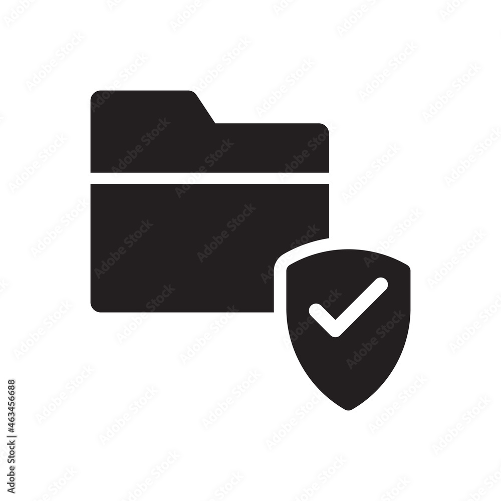folder protection security icon folder protection security icon