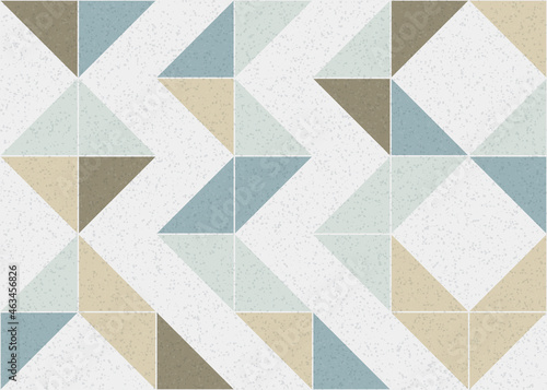 Papier peint Abstract Geometric Pattern generative computational art illustration