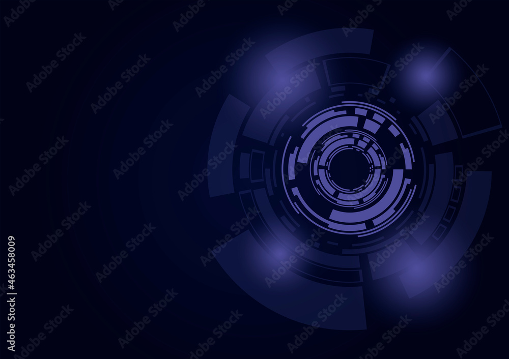 Digital Circuit with Technology Concept Background Digital Circuit with Technology Concept Background