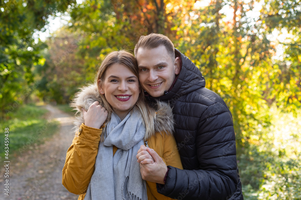Smiling beautiful young couple Smiling beautiful young couple