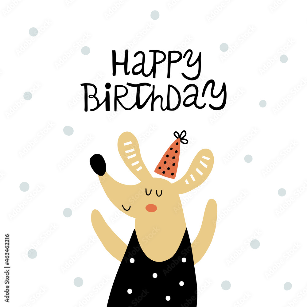 vector template of a birthday greeting card vector template of a birthday greeting card