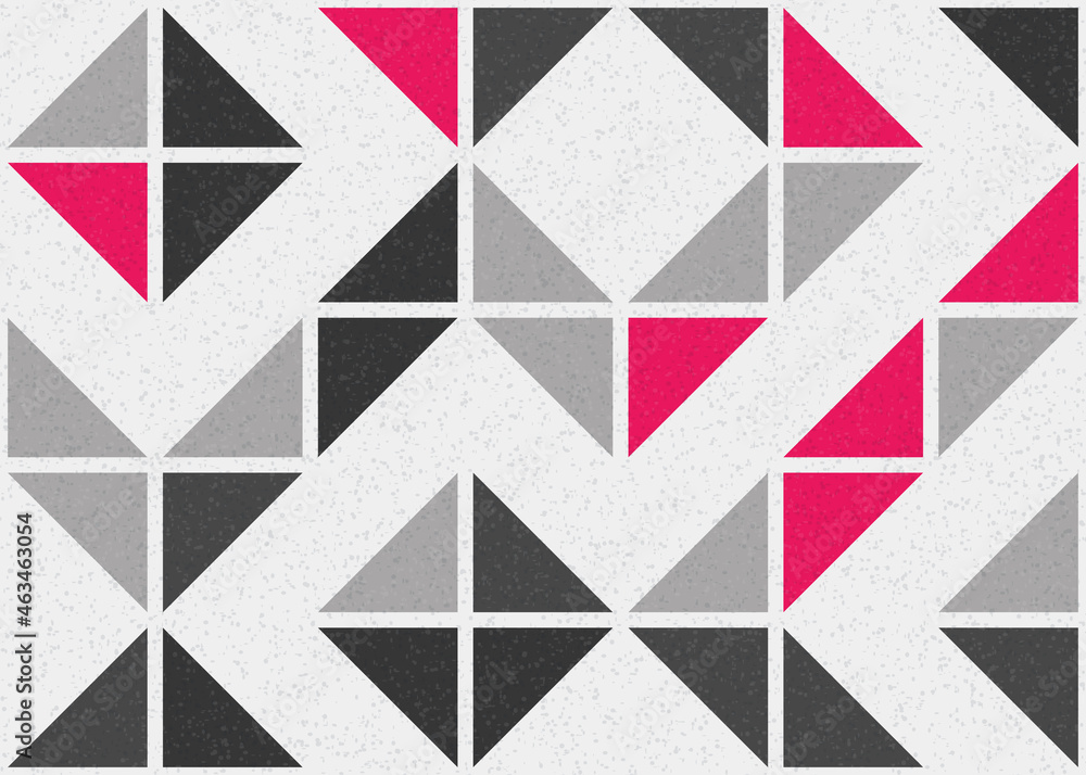 Fototapeta premium Abstract Geometric Pattern generative computational art illustration