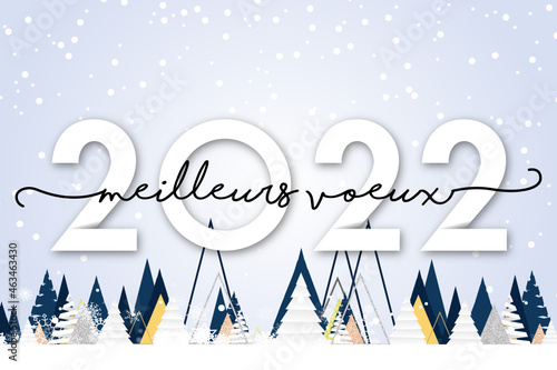 2022 - Bonne année - happy new year - coeur