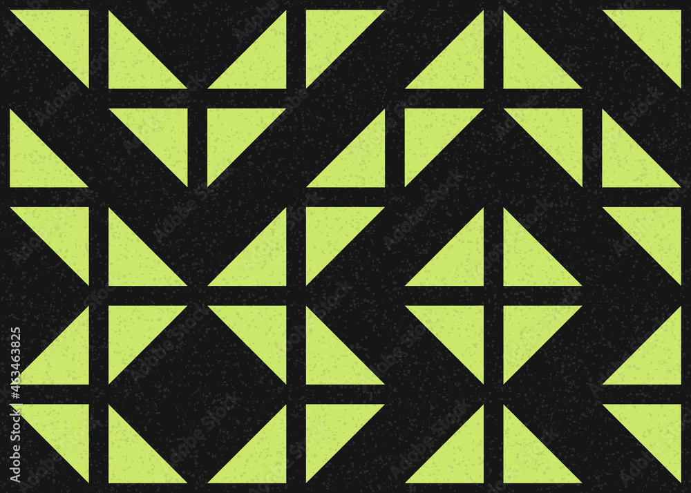 Fototapeta premium Abstract Geometric Pattern generative computational art illustration