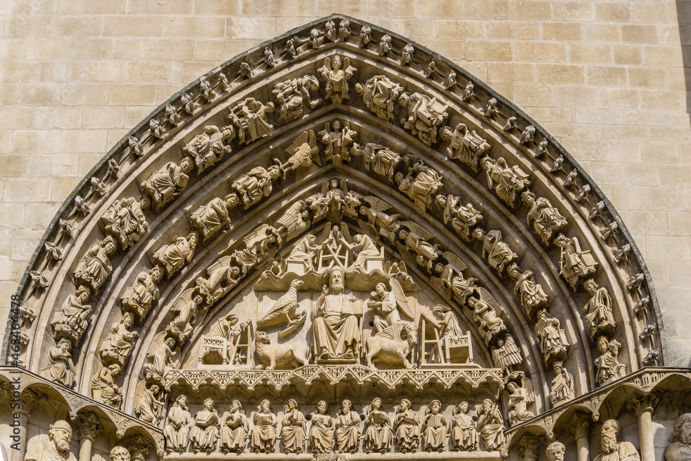The Sarmental Door of Burgos Cathedral, Spain