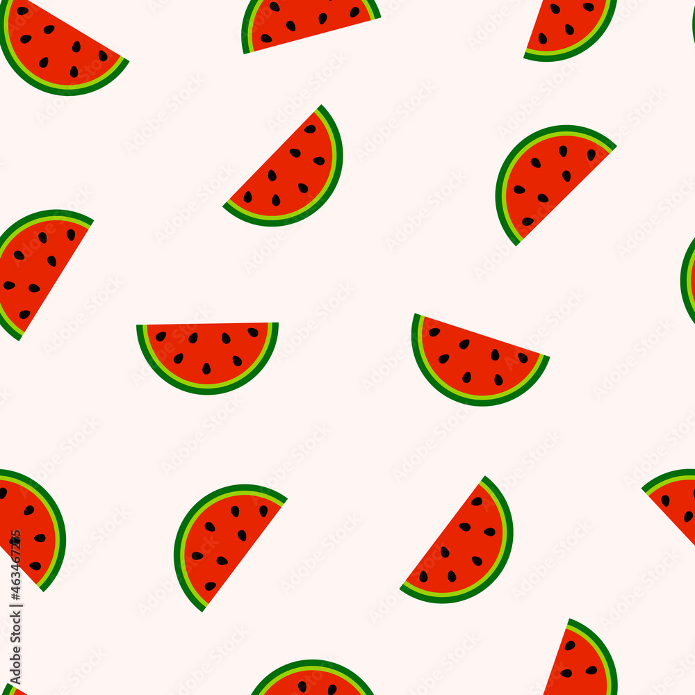 Seamless watermelon pattern Seamless watermelon pattern