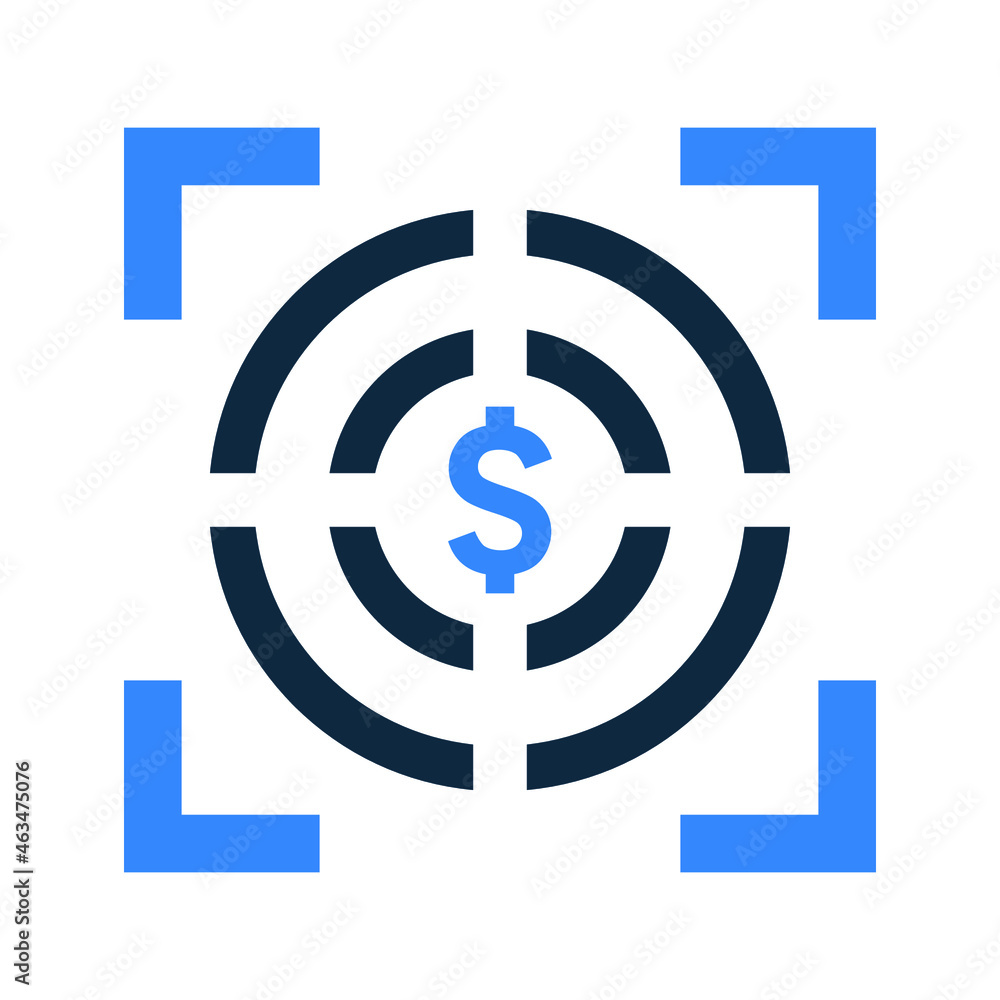 Business, goal, target icon. Simple editable vector illustration. Business, goal, target icon. Simple editable vector illustration.