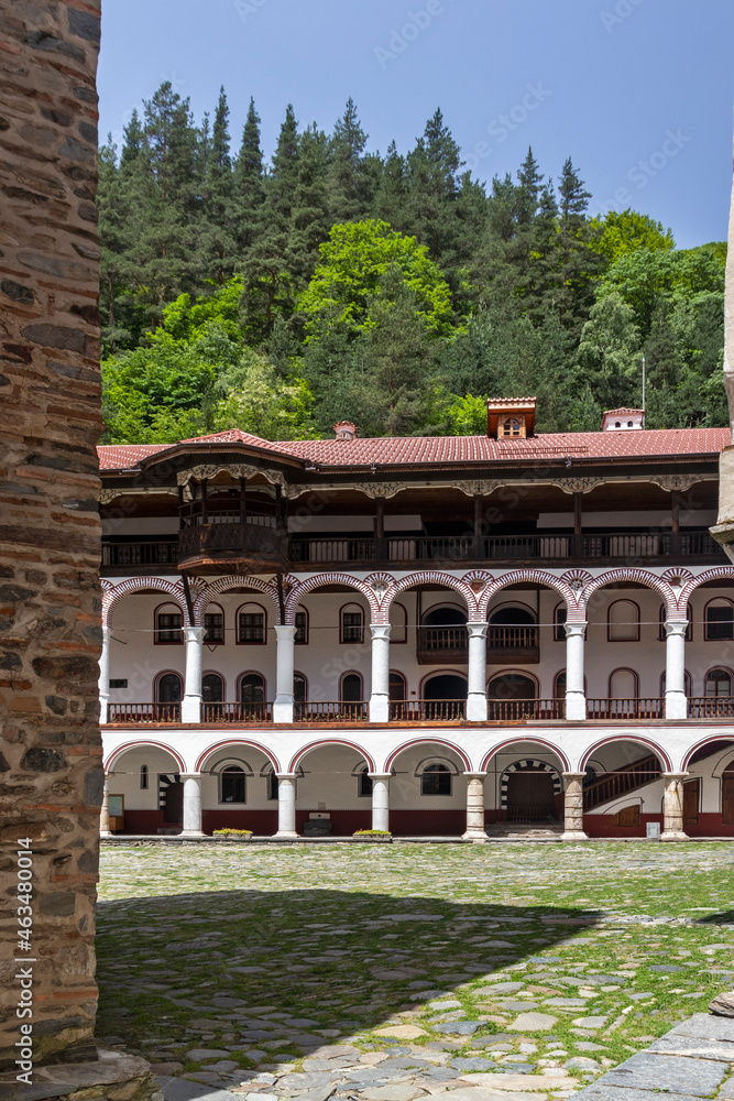 Obraz premium Monastery of Saint Ivan (John) of Rila (Rila Monastery), Bulgaria