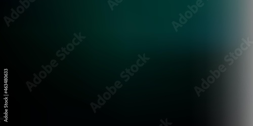 Dark blue  green vector abstract blur drawing.