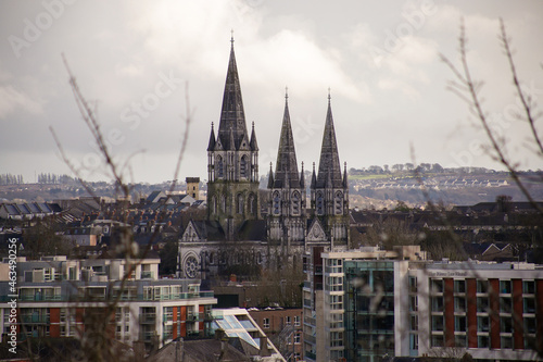 Aerial view of Cork City  Ireland