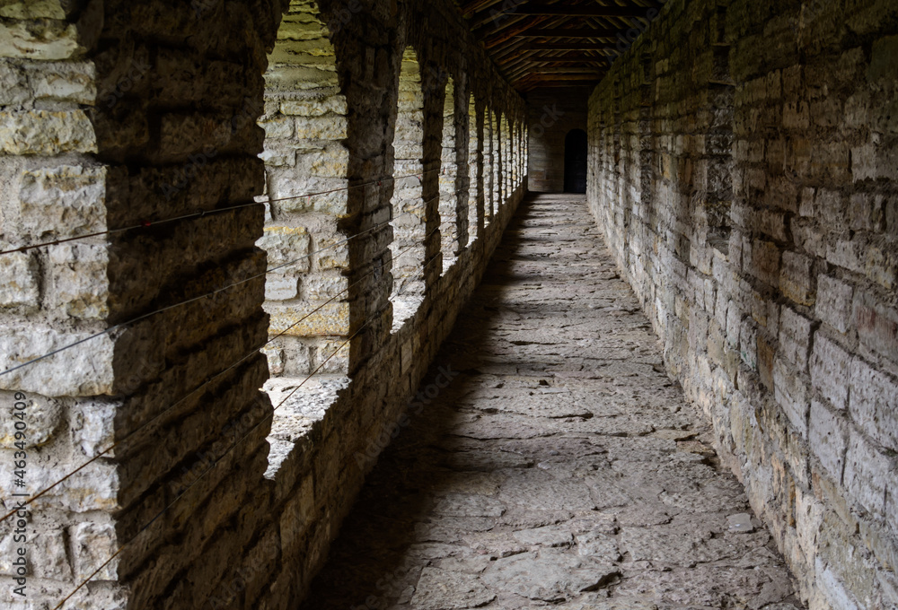Obraz premium Oreshek Fortress. Shlisselburg Fortress near the St. Petersburg, Russia. Founded in 1323.