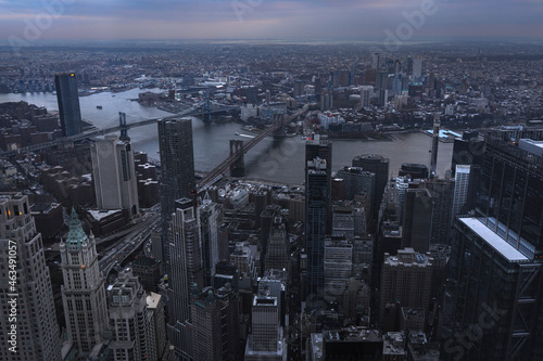 city skyline new york