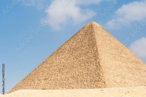 The Great Pyramid in Giza necropolis  Egypt