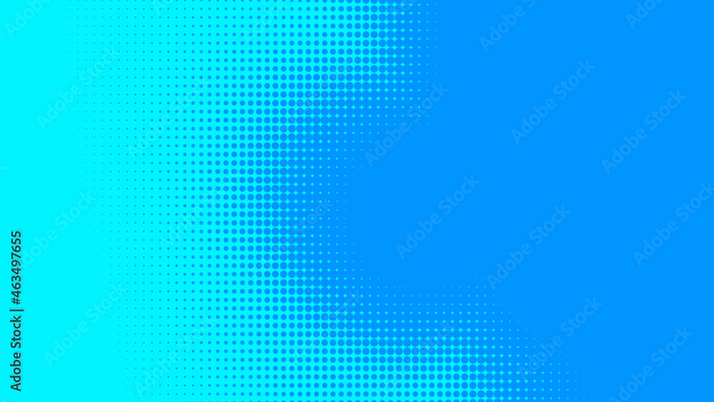 Dots halftone blue color pattern gradient texture with technology digital background. Dots pop art comics with summer background. Dots halftone blue color pattern gradient texture with technology digital background. Dots pop art comics with summer background.