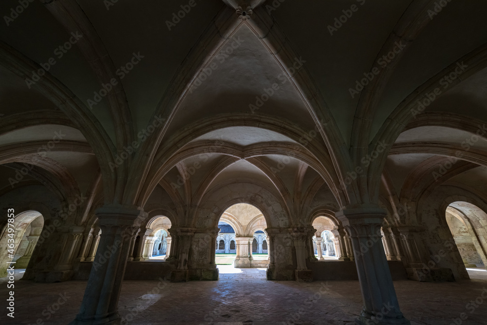 interior of monastery